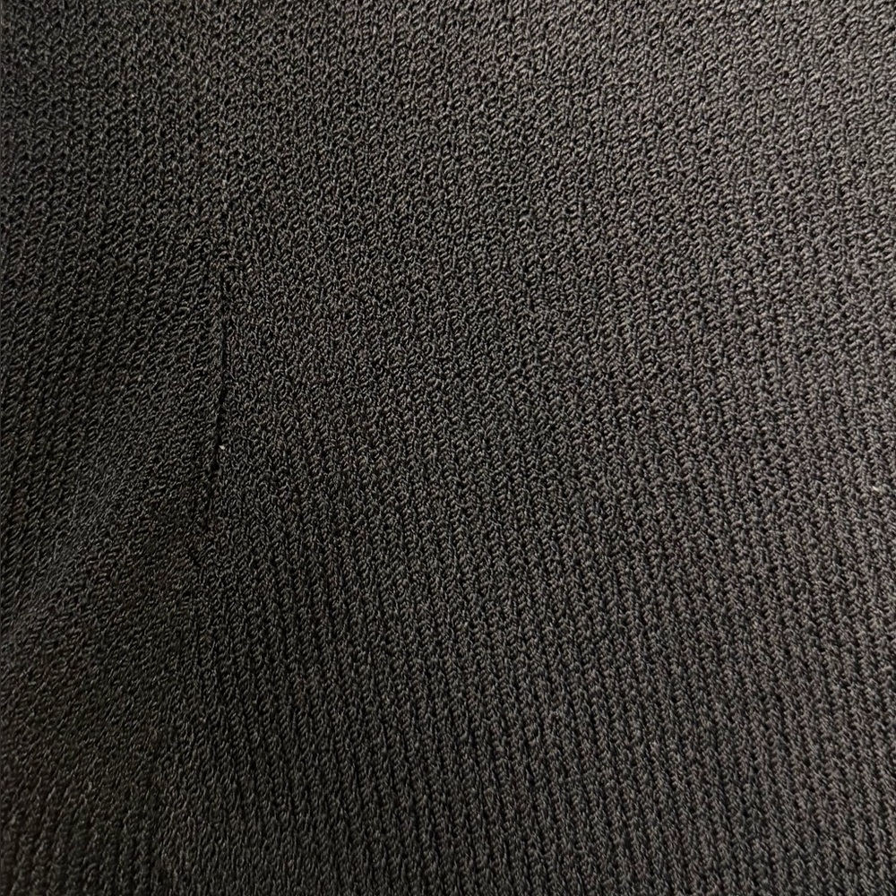 St. John Collection Black Ruffle Sweater Cardigan - Picture 13 of 14